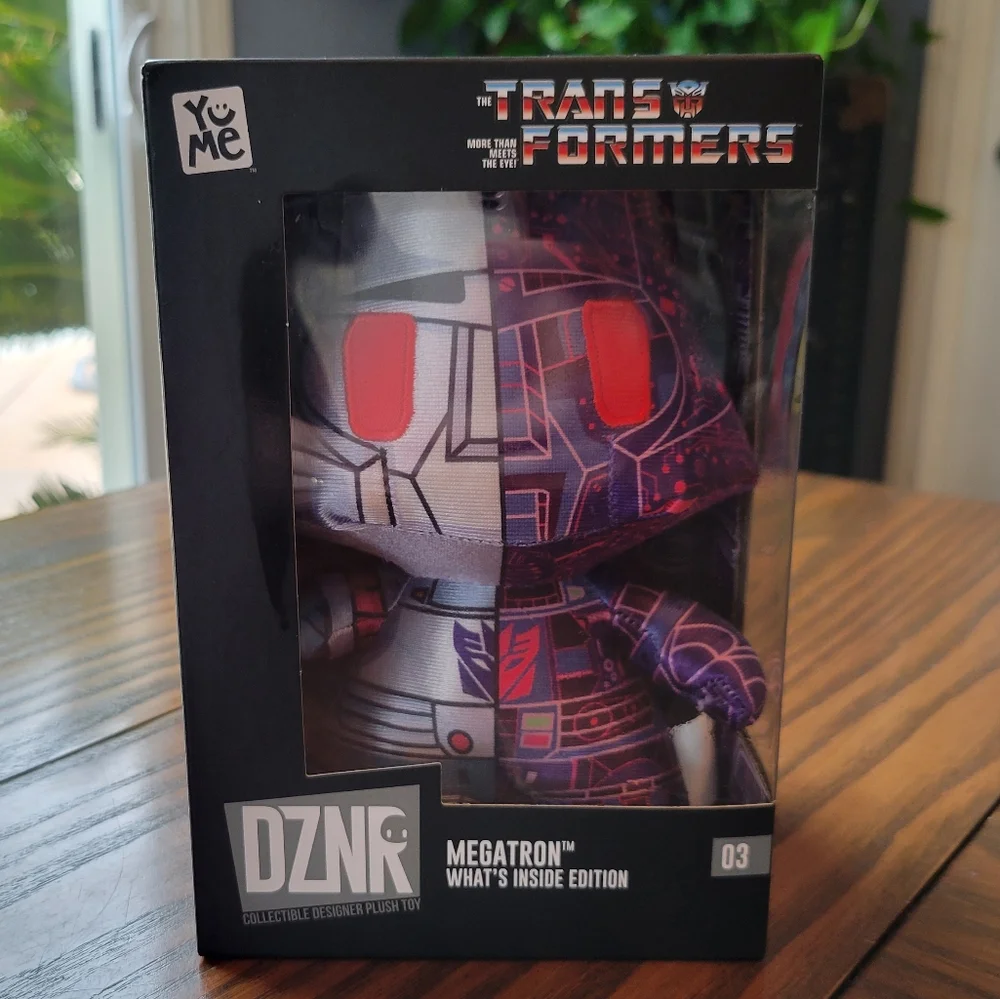 NIB -- Transformers Megatron Collectible Action Plush